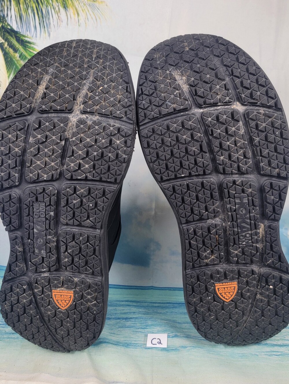 Hoka Bondi SR Black Slip Resistant Mens 14 - Picture 8 of 9